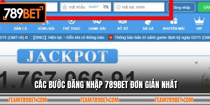 Các bước đăng nhập 789BET đơn giản nhất